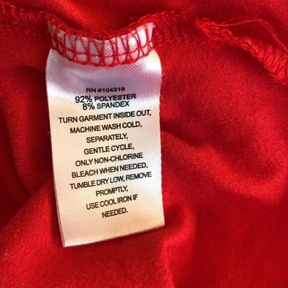 Derek Heart Santa It's A Long Story 3/4 Bell Sleeves Tee‎ Shirt Size Med 10/12 - Picture 7 of 9